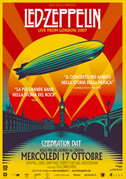 Locandina Led Zeppelin - Celebration day