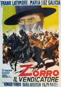 Locandina Zorro il vendicatore