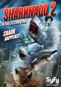 Locandina Sharknado 2 - A volte ripiovono