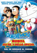 Locandina Doraemon il film - Nobita e gli eroi dello spazio