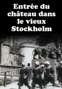 Locandina EntrÃ©e du chÃ¢teau dans le vieux Stockholm