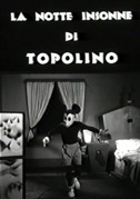 Locandina La notte insonne di Topolino