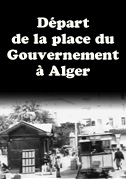 Départ de la place du Gouvernement à Alger