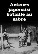 Acteurs japonais: bataille au sabre