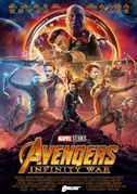 Locandina Avengers: Infinity war