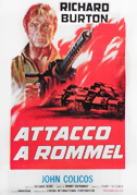 Locandina Attacco a Rommel