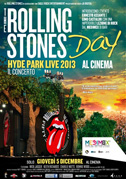 Locandina Rolling Stones - Hyde Park live 2013