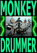 Monkey drummer