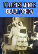 Locandina L'illustre attrice Cicala Formica