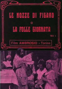 Locandina Le nozze di Figaro o la folle giornata