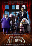 Locandina La famiglia Addams