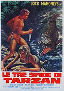 Locandina Le tre sfide di Tarzan