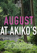Locandina August at Akiko's