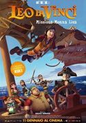 Locandina Leo Da Vinci: Missione Monna Lisa - Film d'animazione (2018)