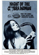 Locandina Night of the cobra woman
