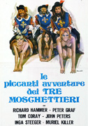 Locandina Le piccanti avventure dei tre moschettieri - Film (1971)