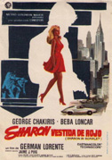 Locandina Sharon vestida de rojo