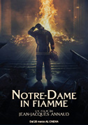 Locandina Notre Dame in fiamme