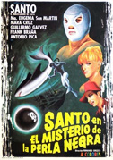 Locandina Santo in the mystery of the black pearl