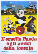 L'orsetto panda e gli amici della foresta