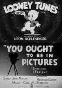 You ought to be in pictures
