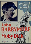 Locandina Moby Dick il mostro bianco