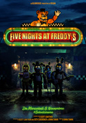 Locandina Five nights at Freddy's - Film (2023)