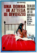 Una donna in attesa di divorzio