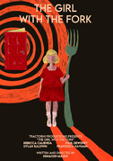 The girl with the fork